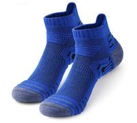 RANDY SUN Calcetines Deportivos Unisex, 2 Pares, Transpirables Anti-Ampollas, Acolchados, Soporte Arco Plantar para Running, Gimnasio, Ciclismo, Senderismo y Trabajo, Talla M