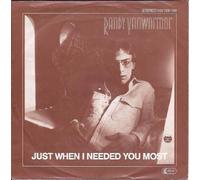 Randy Vanwarmer - Just When I Needed You Most - Bearsville - S 100 729, Bearsville - 100 729-100