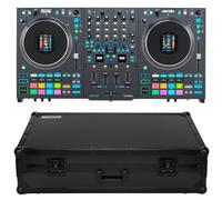 RANE PERFORMER Controlador DJ Motorizado de 4 Canales, Platos 7-Pulgadas con Displays, Faders Precision Feel, Stems, FX Avanzado, Serato DJ Pro Incluido