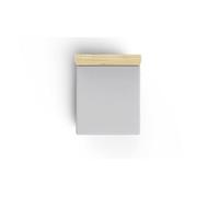 Ranforce Premium - Sábana Bajera Ajustable para Cama Individual XL, 100% algodón, 100 x 200 + 40 cm, 155 Hilos, Suave, Duradera, Lavable a máquina a 30 °C