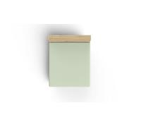 Ranforce Premium - Sábana Bajera Ajustable tamaño matrimonial XL (140 x 200 + 30 cm), Color Verde Claro, 100% algodón, 155 Hilos, Lavable a máquina a 30 °C, Ropa de Cama Suave y Duradera