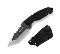 Range HK17 cuchillo de acampada de acero inoxidable 420, 20.5cm, 9.1cm hoja x 11.4cm mango antideslizante G10