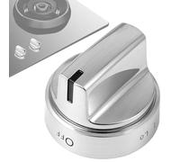 Range Knobs Replacements - Electric Range Knobs, Durable Metal Oven Control Knob, Heavy Duty Zinc Alloy Build, Universal Fit STEM | Gear for Rust-Proof General Stove Knob Household Work Kitchen Home