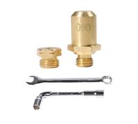 Range Oven LP Kit de conversión para estufas de gas - W11126051 con juego de orificios de cobre y acero al carbono, compatible con múltiples marcas