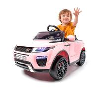 Range Rapid 12v con Mando - Rosa- Coche eléctrico para niños con batería de 12 voltios y Mando para Padres…