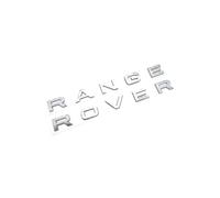 Range Rover matte silver lettering badge front or back for Vogue Sport Evoque
