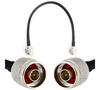Rangeful BNC macho a BNC macho 15m cable coaxial - HF240 (equivalente a LMR240) HF240-BNCM-BNCM-15