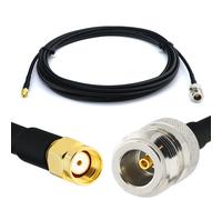 Rangeful RP-SMA macho a N hembra 10m RG58/U cable coaxial RG58-RPSM-NF-10