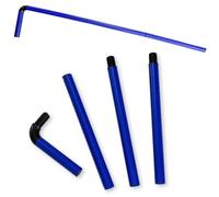 RangeMaster Herramienta de estiramiento Shoulder Wand | Barra de terapia física para alivio y recuperación del dolor de hombro | Diseño ergonómico | Plegable para un fácil almacenamiento | Hombro