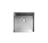 Rangemaster KUBE40Kube 440440 1.0B SS Fregadero Esquina, Inoxidable
