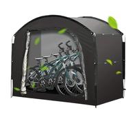 Rangement de tentes à vélo | Oxford Tissu Organizer Shelter For Bike, de rangement à fermeture éclair imperméable pour la pelouse Pool Pool Equipment Garden Tools Camping Gear, Negro ,