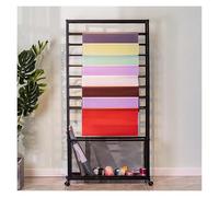 Rangement pour rubans - Organisateur en vinyle pour rouleaux de 12/16 pouces, idéal pour les ateliers de loisirs créatifs, les pâtisseries, les fleuristes et les projets de bricolage - Conception co