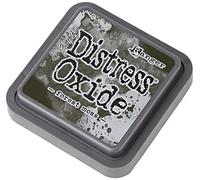 Ranger Tim Holtz Distress Oxide Ink Pad Forest Moss Tinta, Material sintético, Verde, 7.5 x 7.5 x 1.9 cm