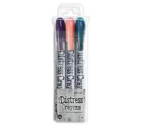 Ranger Ink Tim Holtz Distress Crayons Set 14 - TDBK82293 lanzamiento de enero de 2023 - Poción Villana, Taffy de agua salada y Mariner Uncharted