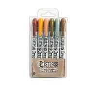 Ranger Tim Holtz Distress Crayon Set, Multi-Colour, 13.97 x 7.62 x 1.27 cm, RGRTDBK.51800