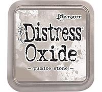 Ranger Tim Holtz Distress Oxide Pumice Stone-a 2x2 Raised Pad, with Water-Reactive Dye Ink Tinta, Naranja, 7,6 x 7,6 cm