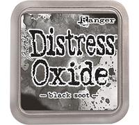 Ranger Tim Holtz Distress Oxide Pine Needles-a 2x2 Raised Pad, with Water-Reactive Dye Ink Tinta, Schaumstoff, Verde, 7.6 X 7.6 Cm