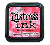 Rangers Tinta Distress Ink Ripe Persimmon. Tim Holtz 28, Rosso, Regular