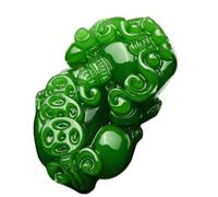 RANGKRITI Pixiu Colgante, Collar, Joyería, Jade, Talismán, Suerte