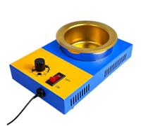 Rango de Temperatura de la Olla de Fusión de Soldadura 100-550℃ Horno Portátil de Fusión Crisol de Soldadura con Fuerte Disipación de Calor Capacity 500g