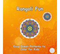 Rangoli Fun: Easy Diwali Patterns to Color for Kids