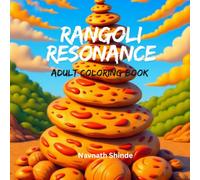 Rangoli Resonance: An Adult Coloring Book Featuring Serene Landscapes, Rangoli Patterns, and Botanical Shapes