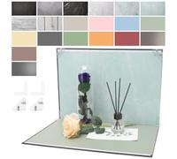 RANJIMA Juego de fondos fotográficos de 30 x 40 cm, juego de 10 unidades de papel de fondo de doble cara, para fotografía de productos pequeños, sesión de fotos, alimentos, joyas