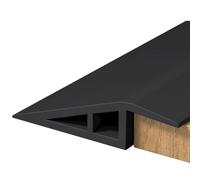 RANJIMA Perfil De Transición Autoadhesivo, 1M * 5CM Perfil de Transición para Suelo, Perfil PVC Perfil Transición Suelo Desnivel Autoadhesivo Tira de Umbral de Transición para Transiciones de Altura
