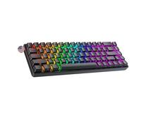 Ranked Master M65 HE 65% | Rapid Trigger Tecnología | Teclado Mecánico Magnético para Juegos | 68 Teclas RGB LED para Gaming PC/Mac | Teclado Americano (Negro, Clear Switch)