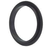 Rankomu Adaptador de anillo de filtro de lente de telescopio, anillo adaptador de telescopio M48 a M48, adaptador de anillo de acoplamiento de aleación de aluminio, rosca externa de 0.75 mm,