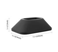 Rankomu Adaptador de montaje de base de soporte de cámara panorámica de repuesto para X3, base de soporte estable, solución de montaje versátil, compatible con X3