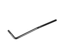 Rankomu Barra de palanca de trémolo para guitarra eléctrica, brazo de trémolo único, barra de palanca de metal con barra negra y mango blanco, compatible con varias guitarras eléctricas, pieza de