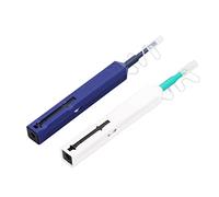 Rankomu Bolígrafo de limpieza de fibra, una herramienta de limpieza de conector óptico antiestático, 1,25 mm para LC MU, 2,5 mm para SC FC ST E2000, limpiador de fibra óptica, diseño ligero