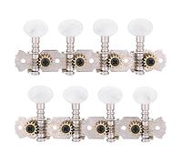 Rankomu Cabezales de máquina de mandolina, clavijas de afinación de cuerda 4L4R para instrumentos de mandolina, cabezales de máquina de guitarra de 8 cuerdas, clavijas de afinación para afinación