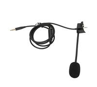 Rankomu Cable de micrófono para auriculares, interruptor de silencio con cancelación de ruido profesional, cable de micrófono de repuesto para QC45, 1,2 m de largo, compatible con auriculares
