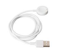 Rankomu Cargador magnético para reloj inteligente, cable de carga magnético, cargador para Fossil Gen 6/5/4 Sport, Michael Kors Gen 6/5E/5/4, blanco, accesorio de carga de repuesto