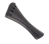 Rankomu Cordal de violín de madera de tamaño 4/4, repuesto de madera de ébano resistente, compatible con violines 4/4, diseño, construcción ligera