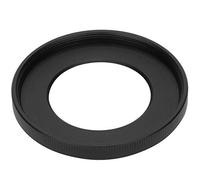 Rankomu ES52 - Parasol de metal para objetivo, 1 unidad, de aleación de aluminio, para lentes Canon EF 40 mm f 2.8 STM, EFS 24 mm f 2.8 STM, compatible con Accory, negro