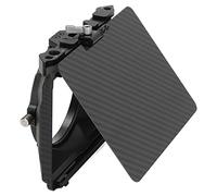 Rankomu FOTGA Caja mate, diseño ligero de fibra de carbono, múltiples interfaces para lente de cámara, caja mate de lente profesional, portátil y compacta