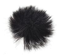 Rankomu Furry - Protector de parabrisas para micrófono para exteriores, paquete de 3, mini solapa para micrófono Lavalier para grabación o estudio fotográfico, compatible con micrófono Lavalier