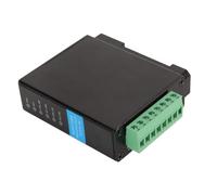 Rankomu Módulo Ethernet RS232toRJ45 RS485 a RJ45 Ethernet Serial Server, montaje en riel de doble canal, 1200 a 115200 bps, módulo Ethernet RS232 a RJ45, diseño compacto