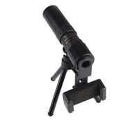 Rankomu Monoculartelescopewithtripod Telescopio monocular 10X-300X aumento, lente monocular de 40mm con soporte para teléfono y mini trípode para observación de aves y conciertos