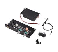 Rankomu Pastilla de violín eléctrico SilentEQ, pastilla piezosilenciosa, ecualizador piezoeléctrico con detección de equilibrio, pastilla de preamplificador de silencio con salida de auriculares,