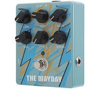 Rankomu Pedal de efecto de pedal de refuerzo de guitarra, ecualizador de efectos de sonido analógico, pedal de refuerzo de guitarra, CC 9 V, efecto de modulación, amplificador analógico, acories de