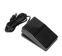 Rankomu Pedal de interruptor de pie USB, interruptor multifuncional de un solo pie con cable de 2 m para computadora, interruptor fotoeléctrico para control manos libres