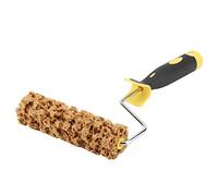 Rankomu - Pinceles de textura con mango para decoración de pared - Rodillo de patrón para pintura acrílica, rodillo de efectos para trabajos de precisión y técnicas creativas (16 cm)