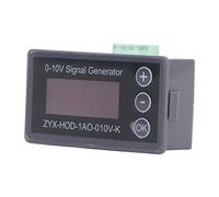 Rankomu Simulador analógico de voltaje, generador de señal de voltaje de 0 a 10 V, simulador analógico de alta precisión ajustable, 15-28 V CC, generador de voltaje de fuente de señal para pruebas y