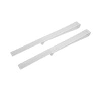 Rankomu Soporte para páginas de música, acrílico transparente, 1 par, soporte para libro de piano, soporte para partituras, instrumentos musicales