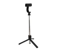 Rankomu Trípode portátil para selfie, aleación de aluminio retráctil de 41.3 pulgadas, soporte de trípode de teléfono con control remoto para transmisión en vivo, diseño compacto, ligero