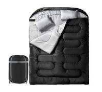 Ranley - Bolsas de dormir para adultos para 2 personas, gran formato para 2 personas, para acampada, senderismo y viajes en verano, invierno al aire libre, para clima frío, para hombres, mujeres